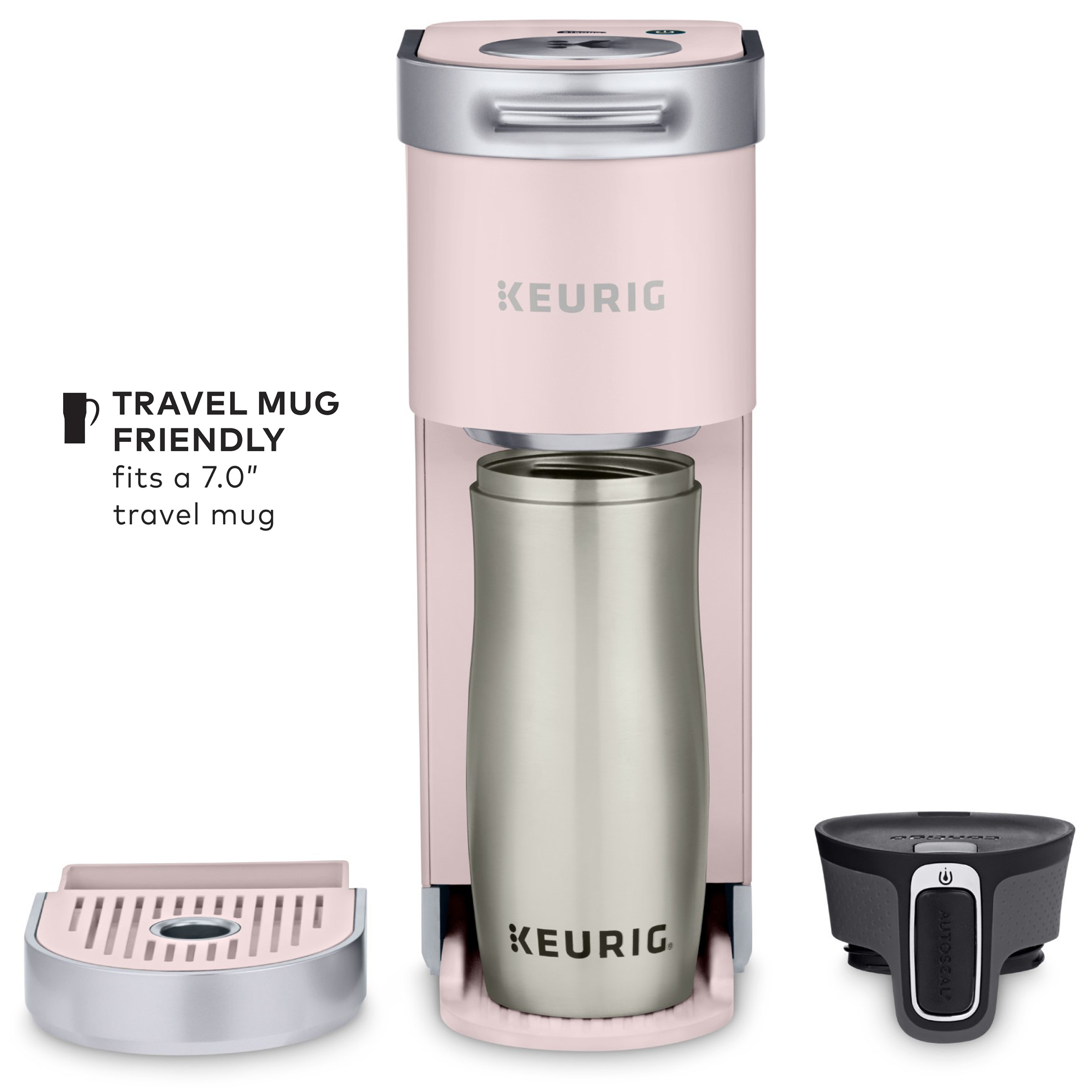 Keurig K-Mini Plus Single-Serve Coffee Maker, Dusty Rose photo 7