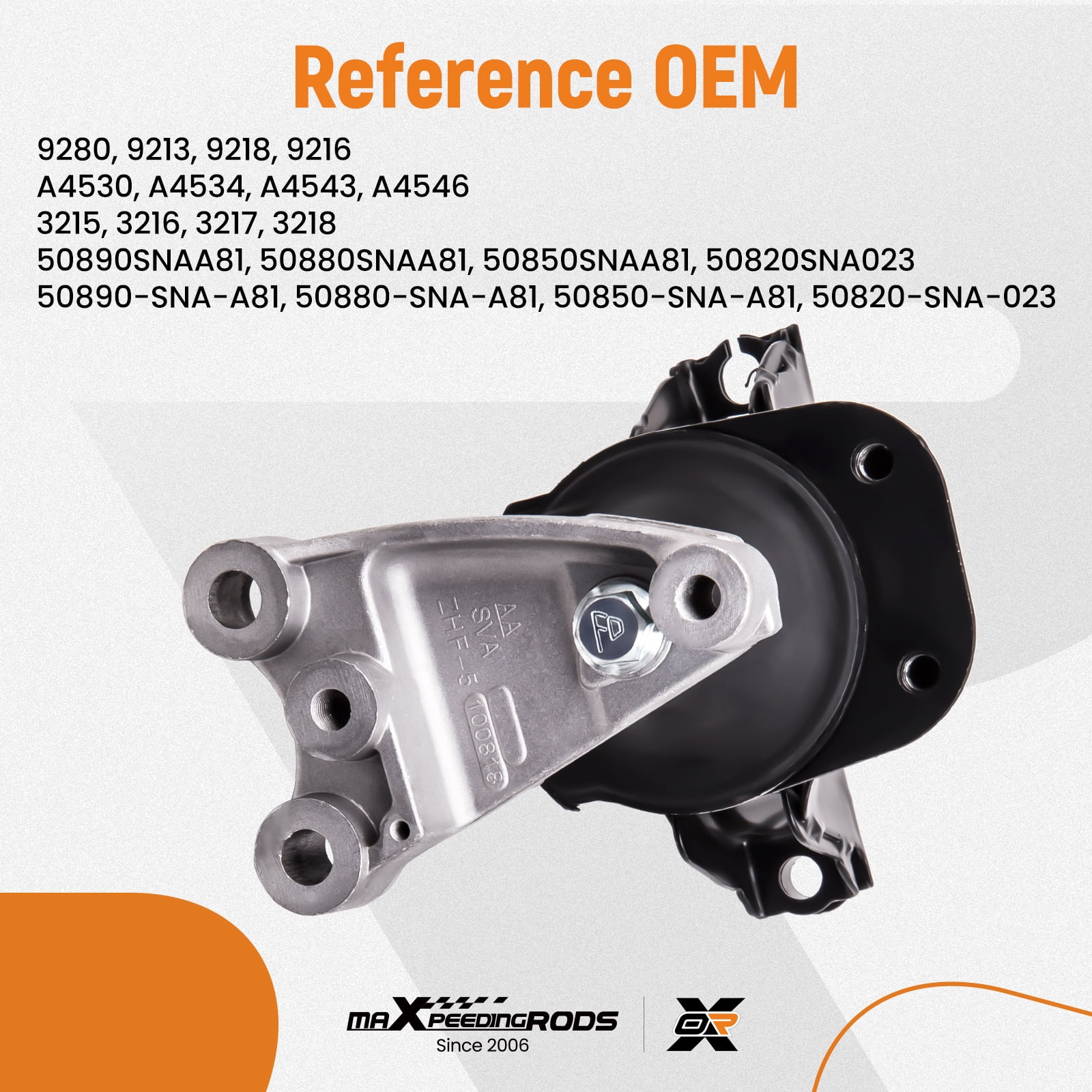 Maxpeedingrods 4X Engine Motor & Transmission Mount for  Honda Civic 1.8L 2006 2007 2008 2009-2011