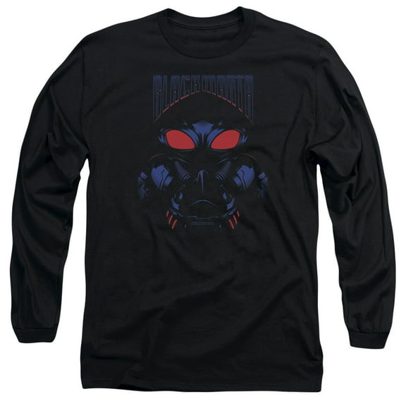 Aquaman Movie - Black Manta - Long Sleeve Shirt - Medium
