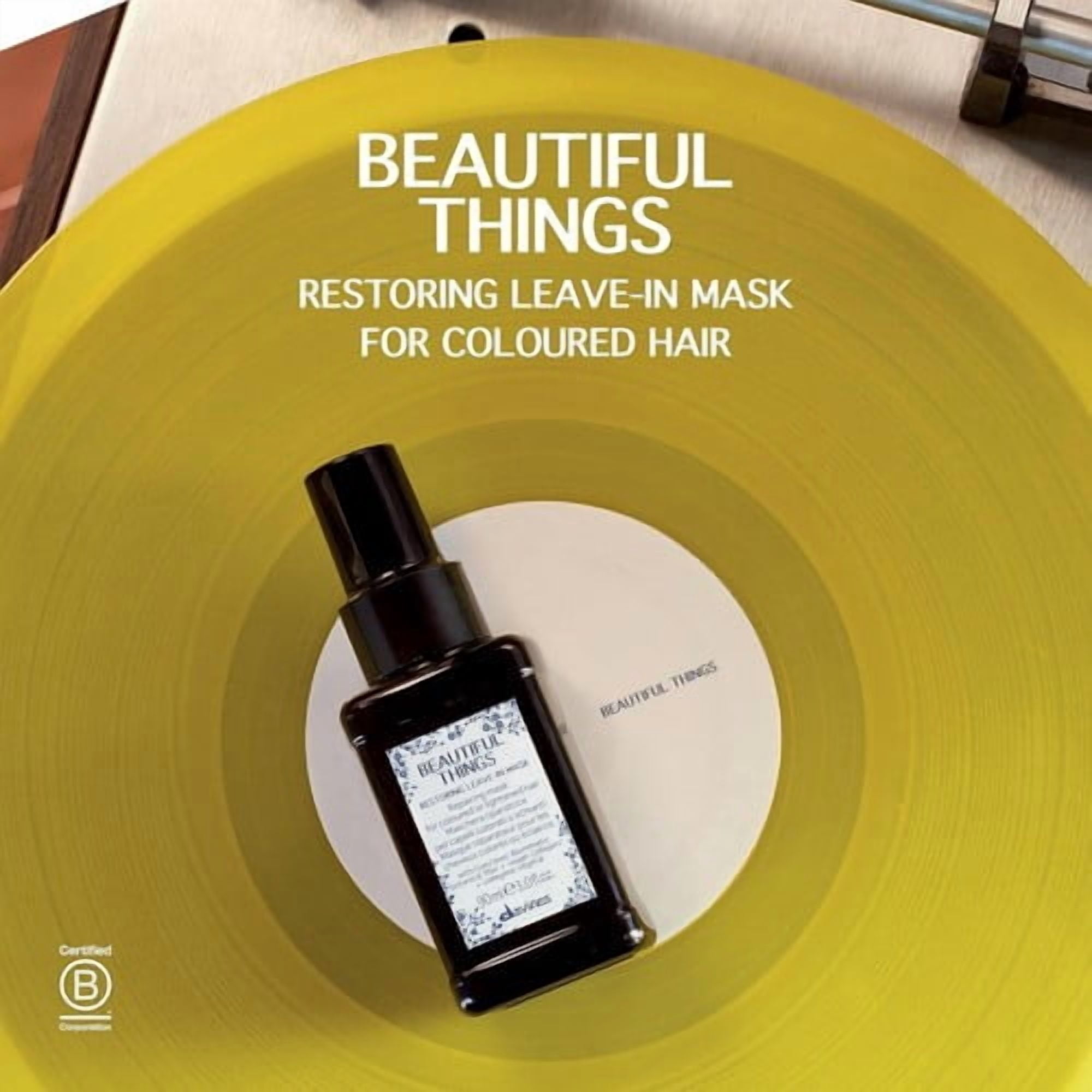 Davines Beautiful Things Hair Mask, Repairing Treatment for Extremely Damaged Hair, 3.04 Fl Oz