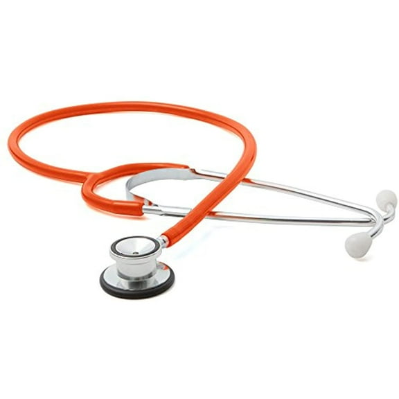 ADC Proscope 675 Pediatric Dual-Head General-Exam Stethoscope, 31.5" Length, Orange