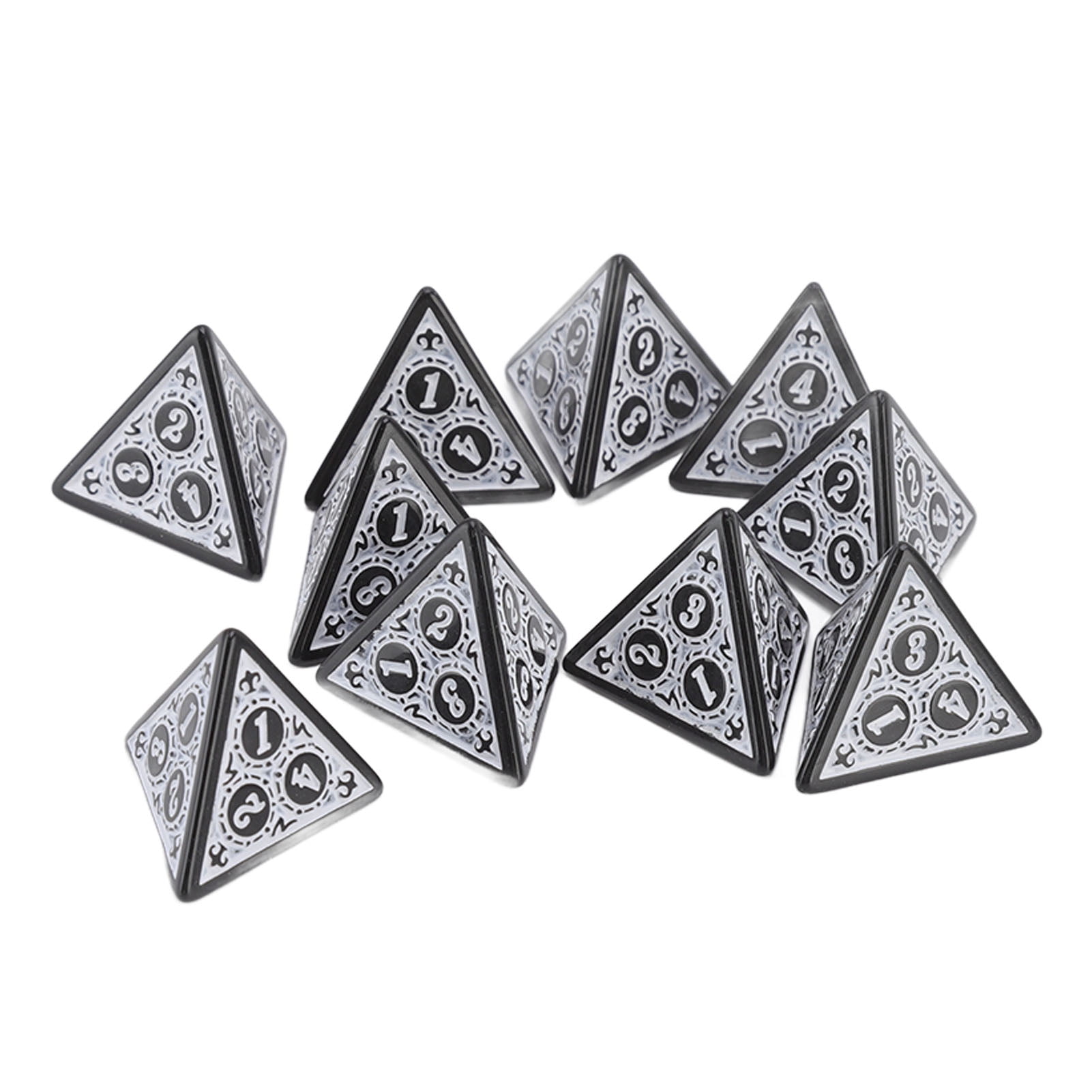 Role Playing Dice, Easy To Read Polyhedral Dice Wide Applicability