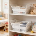 thumbnail image 2 of CEORPER Practical Freezer Rack Strong Polypropylene Build Customizable Storage System, 2 of 9