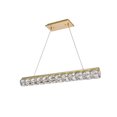 thumbnail image 5 of Valetta 36 inch LED linear pendant in gold, 5 of 9