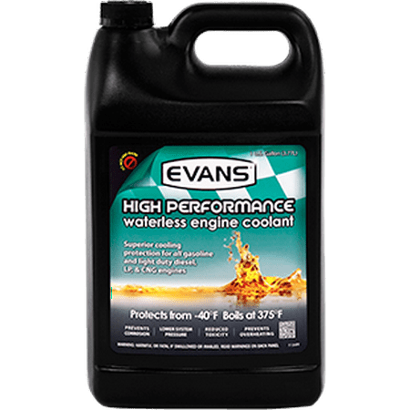 Evans Cooling Systems EC53001 High Performance Waterless Engine Coolant, with Funnel 128 fl. (Best Engine Coolant For 6.0 Powerstroke)