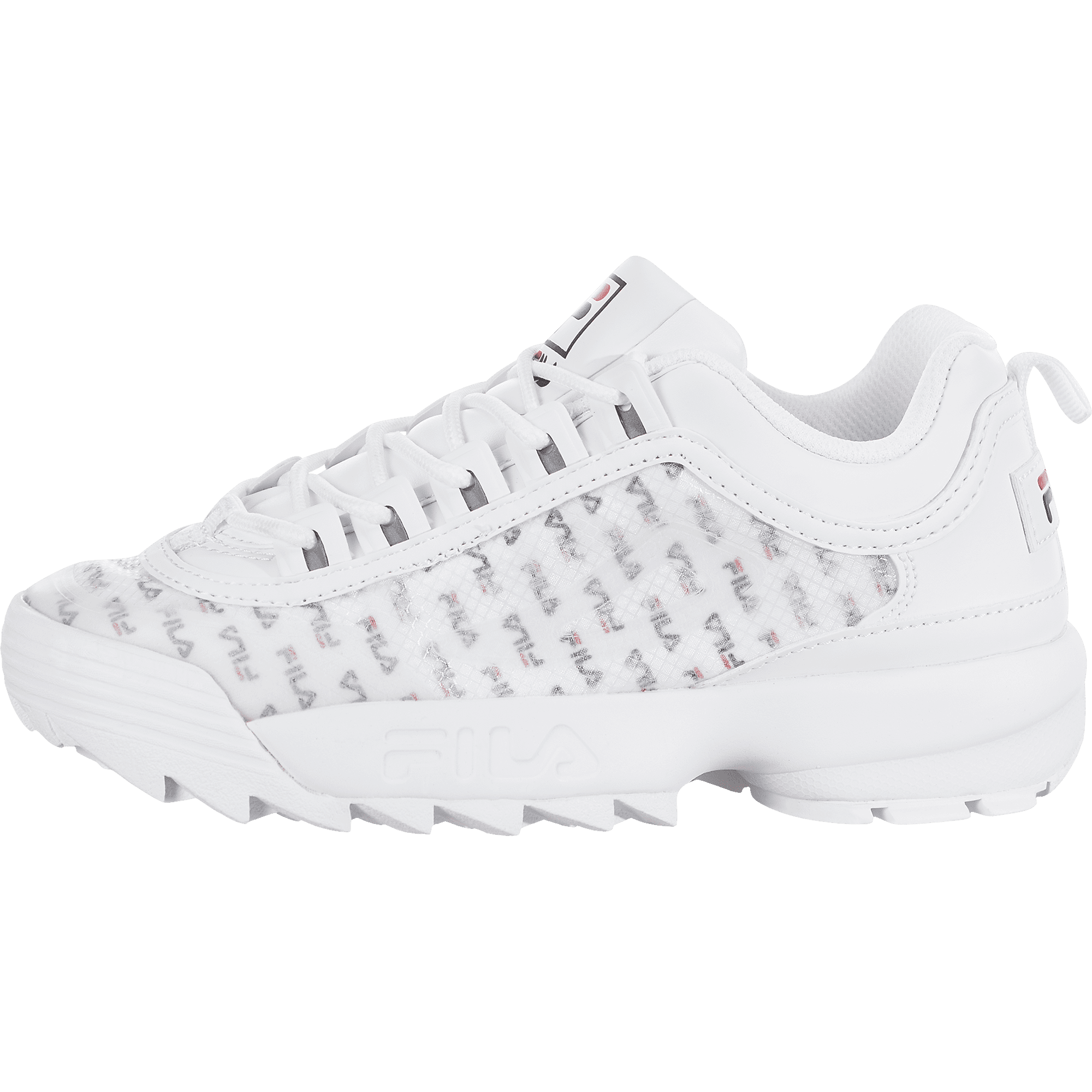 fila transparent shoes