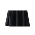 thumbnail image 4 of Black Vintage Long Pleated Butterfly Decoration Skirt Women New Autumn Winter Fashion Lady High Waist A Line Skirt Female-Black-L, 4 of 4