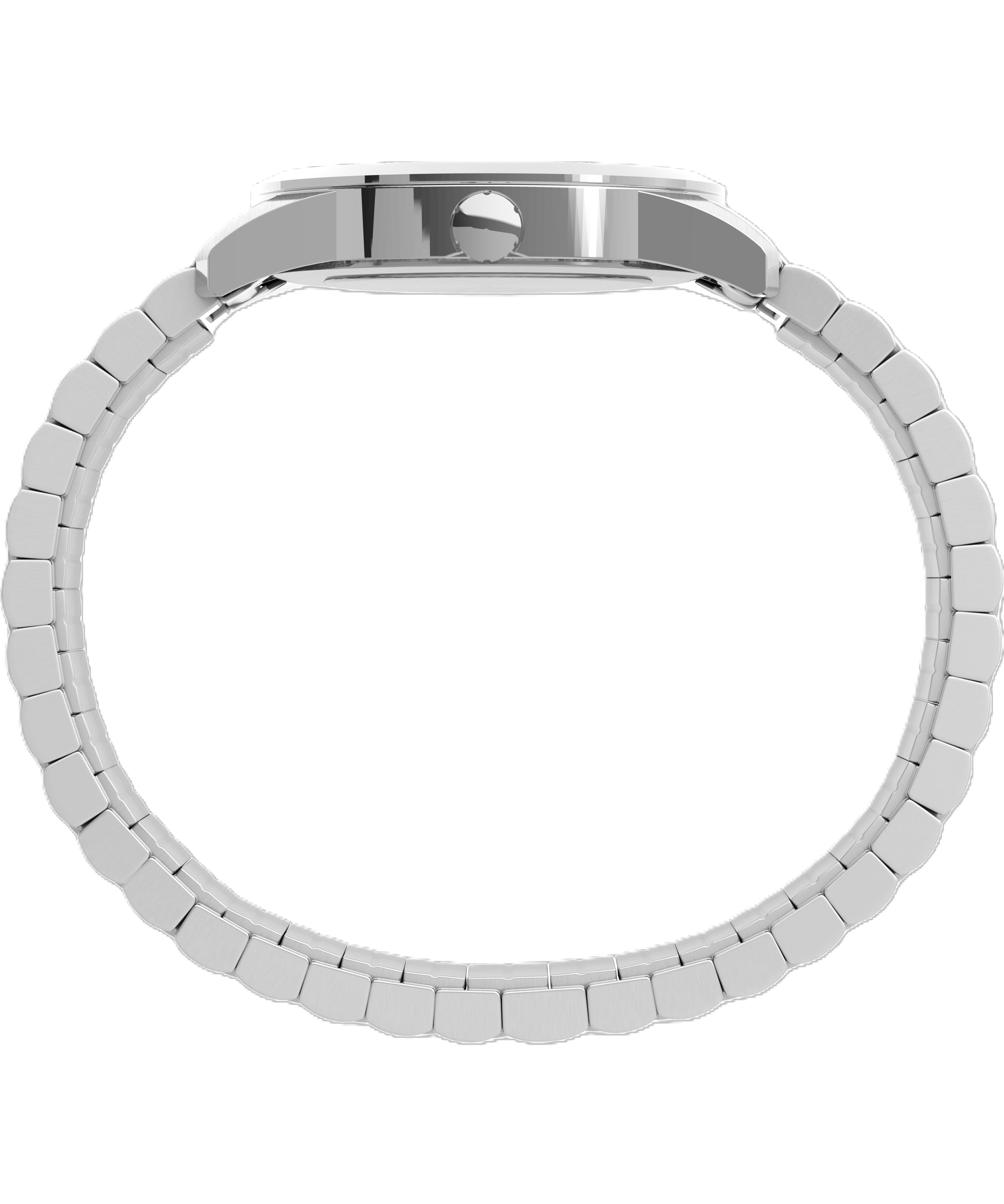 Timex Men's South Street Sport Silver/Blue 36mm Casual Watch, Expansion Band