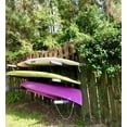 StoreYourBoard Outdoor Standup Paddleboard Rack, Adjustable Metal Wall ...