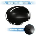 thumbnail image 5 of Unique Bargains 1 Pair Exterior Rear View Mirror Cover Mirror Covering Cap for Mini Cooper F54 Clubman 2020-now Black, 5 of 6