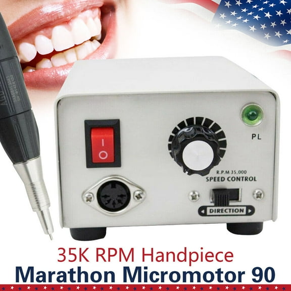 Dental Micromotor Marathon Micro Motor w/ 35000 RPM Polisher Handpiece