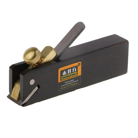 

High Quality Ebony Shoulder Plane Nose planer for wood Working Tool Wood crafts Planer Blade Width 75x12x20mm