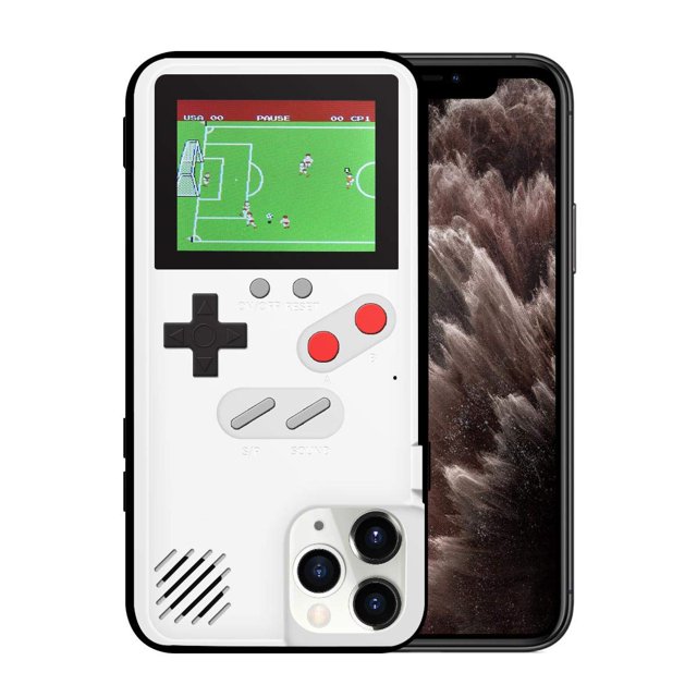 Game Case For Iphone, Retro 3d Protective Case With 36 Small Games, Full Color Display, Playable Shockproof Video Game Case For Iphone 11 Pro Max