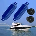 thumbnail image 1 of 2 guardabarros para barcos shamjiam Cuerda G2 Azul Negro, 1 of 8