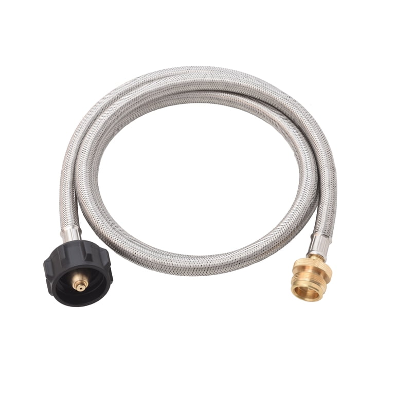 Flame King 5FT Steel Braided Propane Hose Adapter photo 2