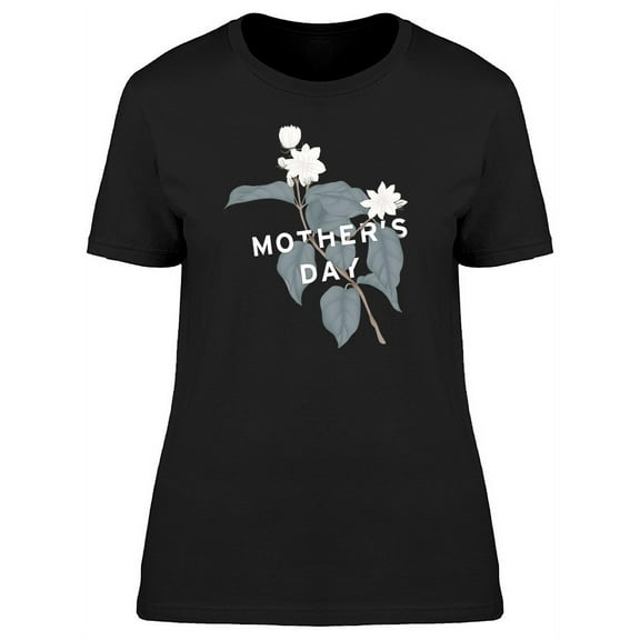 Mothers Day Cute Flowers T-Shirt Women -Image by Shutterstock, Female Small