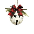 thumbnail image 2 of Giant Christmas Vintage Bells, Fun Christmas Decorations with Bow, Metal Bell Ball Ornaments for Garden/Yard/Patio/Holiday Decor, 2 of 8
