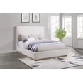 thumbnail image 2 of Knox Upholstered Queen Panel Bed Cream, 2 of 7