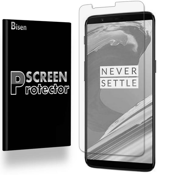 Fit For OnePlus 5T [4-Pack BISEN] Ultra Clear Screen Protector, Anti-Scratch, Anti-Shock