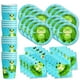 thumbnail image 1 of Juego de Suministros para Fiesta Frog Rana Vajilla para 16, 1 of 7