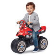 thumbnail image 2 of Waddle Foot-to-Floor Motorcycle Ride-On Toy with Sounds, Red, 2 of 4