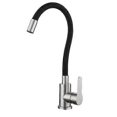 thumbnail image 1 of Black Kitchen Faucet, Flexible Kitchen Faucet With 2 Spray Modes, 360 Rotatable Kitchen Mixer, Kitchen Sink Faucet With Water Saver, 1 of 5