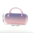 thumbnail image 4 of Estuche para gafas Unique Bargains 6.29"x2.76"x1.97" Violeta, 4 of 5
