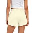 thumbnail image 3 of Womens Sweat Shorts Summer Casual Loose Athletic Workout Drawstring Comfy Running Shorts Beach Vacation Clothes, XL, 3 of 5