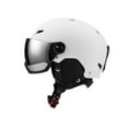 thumbnail image 2 of yotijay Snowboard Helmet Breathable Winter with Jaw Pad Shockproof Skateboard Helmet M White, 2 of 9