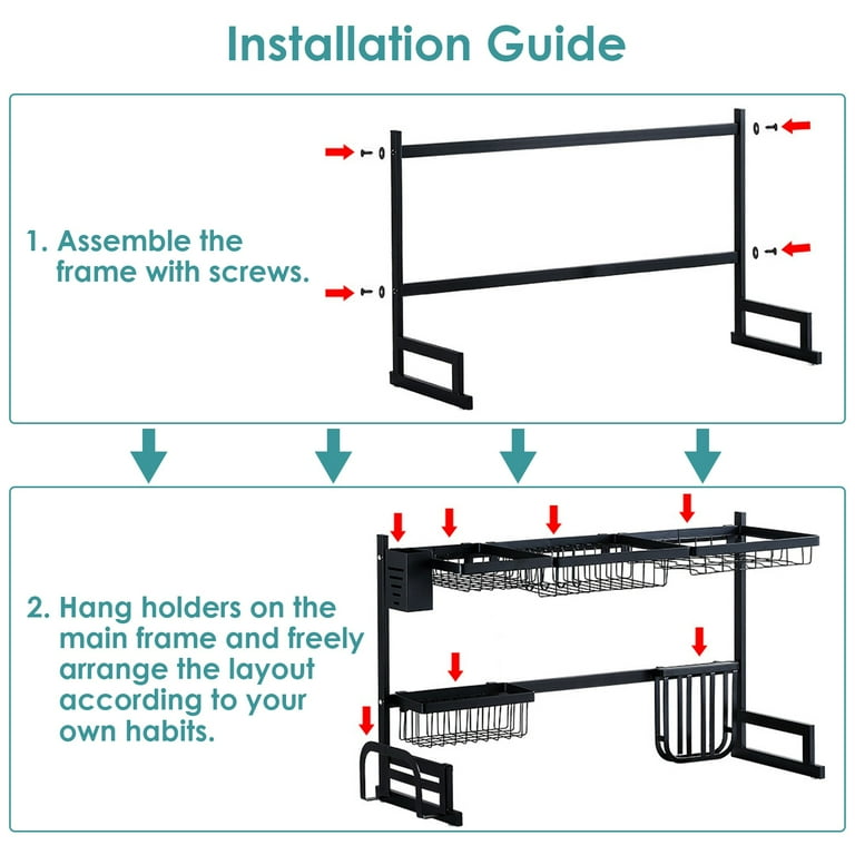 iMounTEK 2 Tier Under Sink Organizer