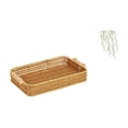 thumbnail image 1 of Elegante Juego De Cesta De Frutas Tejida Con Vegetación Y Tazón Para Refrigerios Con Enredaderas Colgantes, Adhesivo De Pared Para Decoración De Escritorio, Baño Y Dormitorio., 1 of 8
