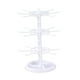 thumbnail image 3 of Soporte para llaveros, soporte para joyas, organizador colgante de pulseras de 3 niveles para Blanco, 3 of 9