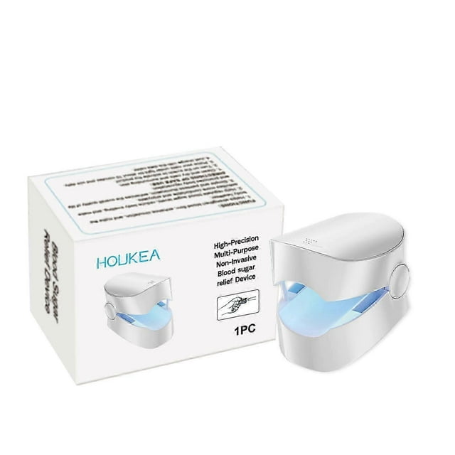Non-Invasive Blood Sugar Monitor for Elderly Fast, Safe, Rechargeable Nail Care Device