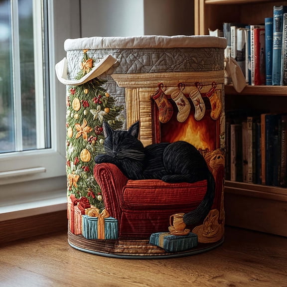 Quilted Storage Basket,Quilted Laundry Basket With Handles,Large Soft Quilted Laundry Basket For Nursery, Bedroom, Laundry Room,Clothes & Toys