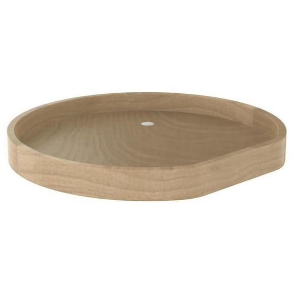 Rev-A-Shelf Banded Wood D Shape Lazy Susan