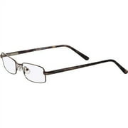 Safilo: Elasta Stainless Steel Brown Frames, 1 ct