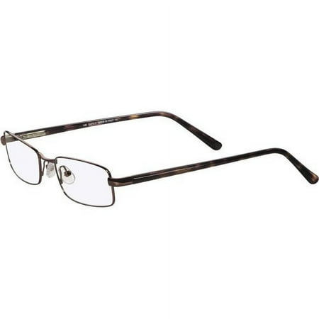 Safilo: Elasta Stainless Steel Brown Frames, 1 ct