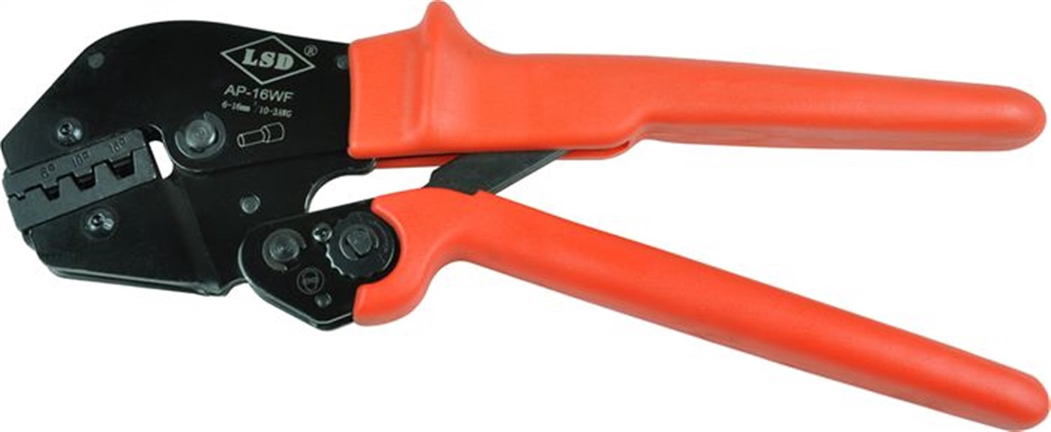 Dedicated Coaxial Cable Crimping Pliers,6-16mm² Energy-saving Effort Crimper Mutil Tool ,Durability That Lasts