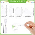 thumbnail image 2 of Weiweiguan 36Pcs Easter Themed Blank Board DIY Painting Pendant Kids Drawing Accessory, 2 of 7