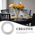thumbnail image 2 of MasteelfCA Heavy Duty Turntable Bearing Aluminium Alloy Rotating Bearing Dining Table Swivel Plate Base, 2 of 8