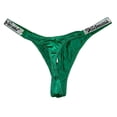 thumbnail image 2 of Victoria's Secret Bombshell Shine Strap Very Sexy Thong Panty Color Green Size Small NWT, 2 of 2