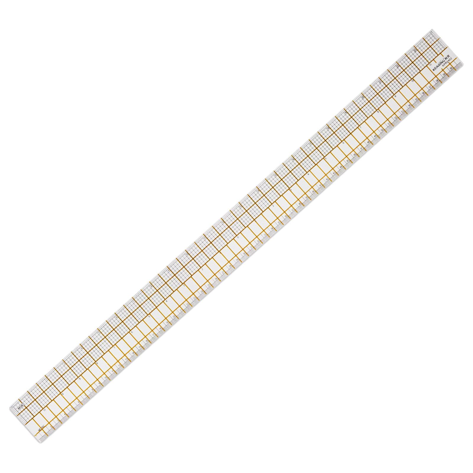 Wxqbjtam Patchwork Ruler, Clear Ruler Quilting Guide DIY DIY Tools Sewing Supplies Crafts