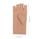 thumbnail image 3 of EeaseMX 1 par de guantes de medio dedo con protección solar, resistentes a los rayos UV y de secado rápido (beige, talla M), 3 of 7