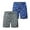 Graphite&Blue, variant on Beautiful Giant Boys' Swim Trunks Quick Dry Hawaii Swimwear Bathing Suit Briefs 2 Pack, Sizes 8-18