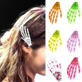 thumbnail image 2 of Pince à Cheveux Main Squelette Zombie Punk pour Femmes, Épingle à Cheveux, Épingle à Cheveux, Décoration d'Halloween, 2 of 8