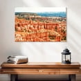 thumbnail image 2 of Elephant Stock Bryce Canyon Morning View Wall Art - Horizontal Canvas Wall Art - Living Room Wall Decor - Nature Canvas - Blue And Orange Decor By Philippe Hugonnard - 24" x 16", 2 of 8