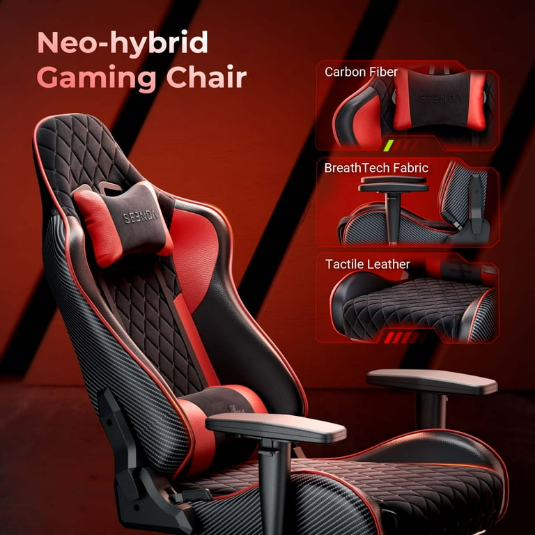Seenda GCPro-10 Gaming Chair, Big and Tall Video Game Chair with