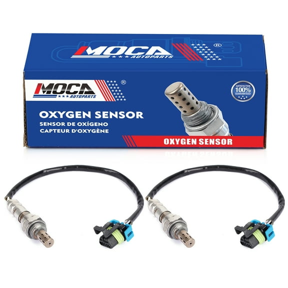 MOCA AUTOPARTS 2x 234-4243 Downstream O2 Oxygen Sensor Fit for 2009-2012 Chevrolet Colorado 5.3L & 2008-2010 Hummer H3 5.3L & 2008-2016 GMC Savana 2500 3500 4.8L 6.0L 6.6L
