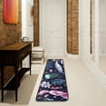 thumbnail image 2 of Mermaid Whale Kitchen Rugs Non-Slip Soft Doormats Bath Carpet Floor Runner Area Rugs for Home Dining Living Room Bedroom 72" X 24", 2 of 7