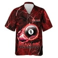 thumbnail image 4 of Customize Name Team Name Bowling Hawaii 3D Shirts for Men and Women, Bowling Hawaiin Shirts for Bowling Team, gift for Team (Pink, M), 4 of 9